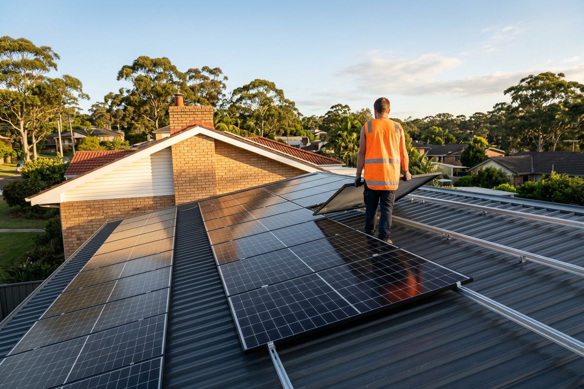 Solar Panel Installation Terrigal